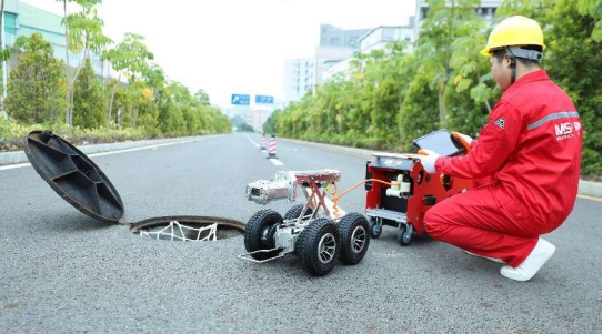 管道cctv檢測機器人