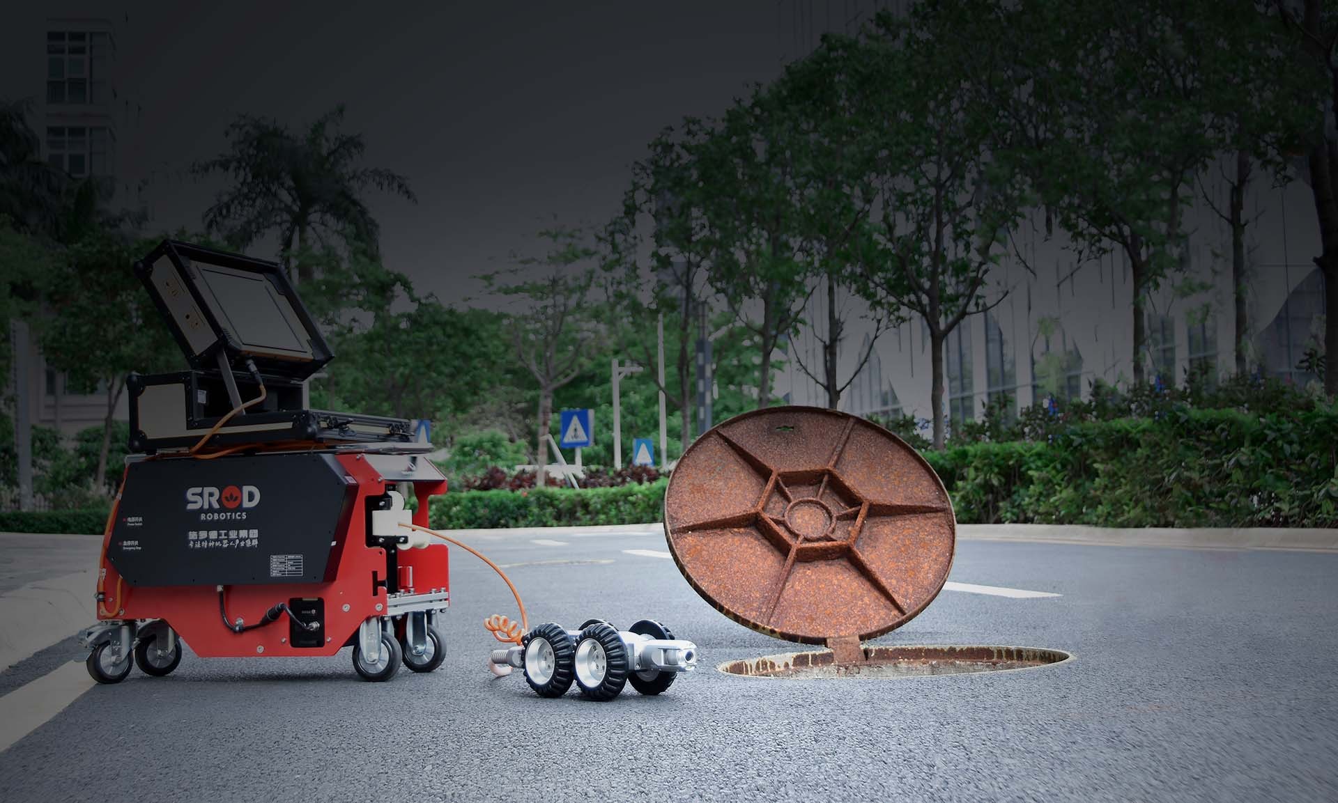 靈蜥S100 管道檢測機器人